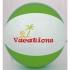 Piłka plażowa dwukolorowa KEY WEST jasnozielony 105129 (2) thumbnail