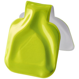 RFX™ reflective kwadratowy, odblaskowy magnes z PVC  Neonowy żółty