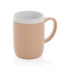 Kubek ceramiczny 300 ml Brązowy P434.099  thumbnail
