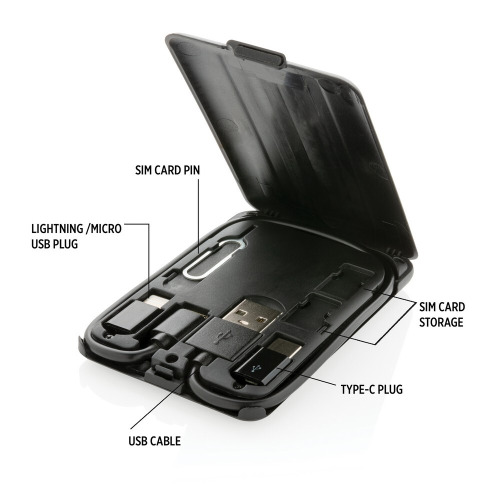 Wielofunkcyjna ładowarka bezprzewodowa 5W Czarny P308.031 (8)