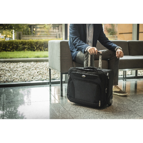 Walizka, torba podróżna na kółkach, torba na laptopa Czarny V8995-03 (8)