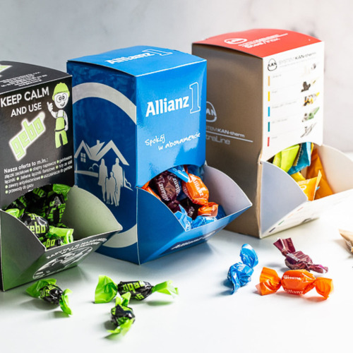 Zestaw cukierków reklamowych Display Midi Wielokolorowy S0044 (2)