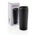 Geometryczny kubek termiczny 300 ml Czarny P432.361 (6) thumbnail