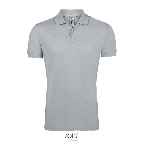 PRIME Męskie polo 200g Pure Grey S00571-PG-3XL 