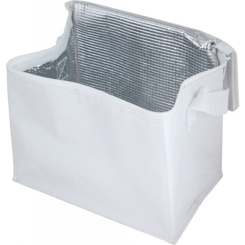 Torba termiczna na 6 puszek 500 ml MESA Biały 710406 (2)