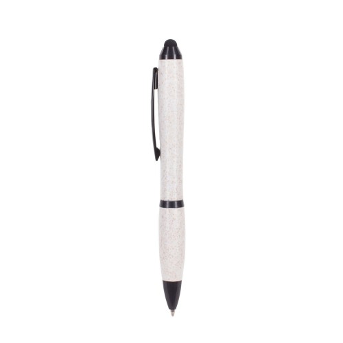 Ekologiczny długopis, touch pen beżowy V1933-20 (1)