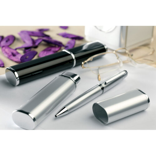 Długopis w aluminiowym pudełku srebrny IT3177-14 (3)