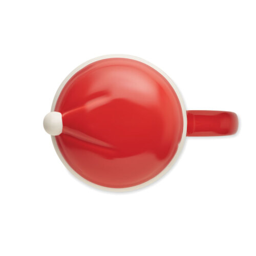 Kubek ceramiczny z pokrywką czerwony CX1492-05 (1)