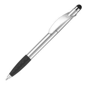 Długopis Cosmo Stylus Grip Srebrny / czarny