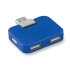Hub USB 4 porty niebieski MO8930-37 (3) thumbnail