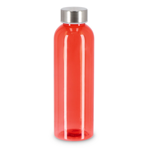 Butelka Jane R-PET 500 ml Transparentny / czerwony LT98899-N0421 