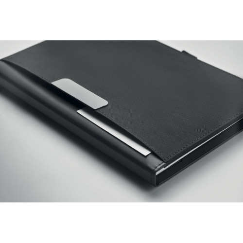 Portfolio A5 z notatnikiem Czarny MO3211-03 (4)