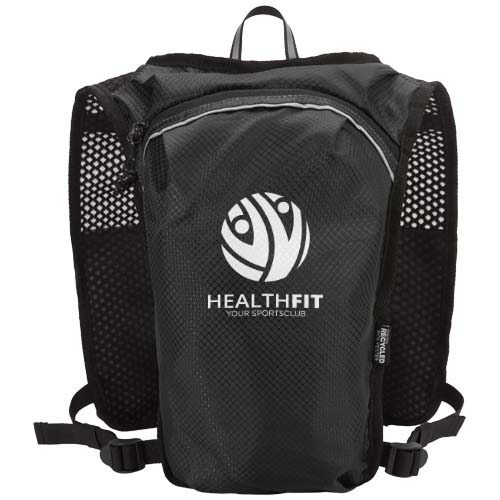 Nomad kamizelka do biegania z recyklingu z certyfikatem GRS, z systemem nawadniającym o pojemności 5 l Czarny 13009890 (1)