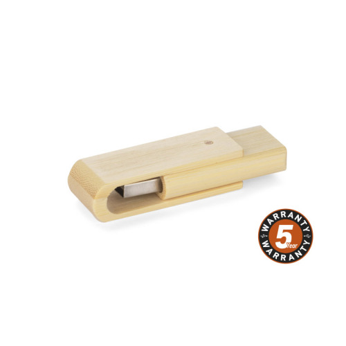 Pamięć USB bambusowa TWISTER 16 GB Brązowy 44088 