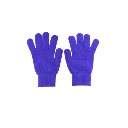 Zestaw zimowy, czapka i rękawiczki niebieski V7156-11 (2)