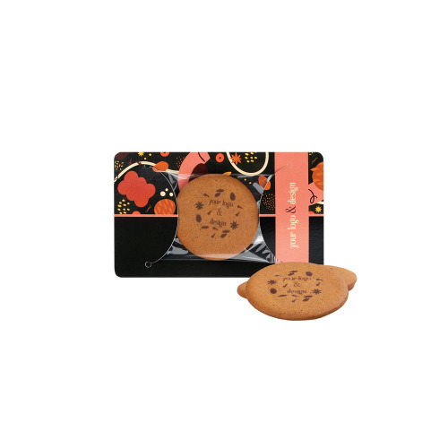 Ciastko reklamowe logo cookie karnet Wielokolorwy S0523 