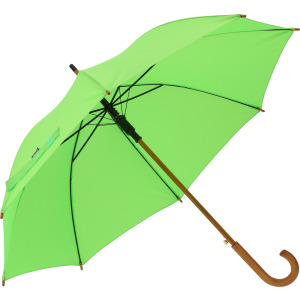 Parasol automatyczny Ø105 rPET HASSELT Jasnozielony