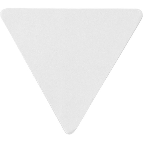 Zestaw do notatek "trójkąt", karteczki samoprzylepne biały V2985-02 (1)