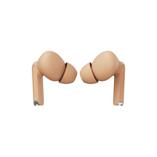 Słuchawki douszne, bezprzewodowe TWE-47 Denver Beżowy EG057813 (2)