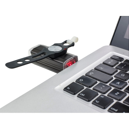 Lampka rowerowa COB Czarny V9734-03 (2)