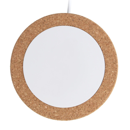 Korek ładowarki bezprzewodowej i RABS 15W Biały / naturalny LT95555-N0194 (2)