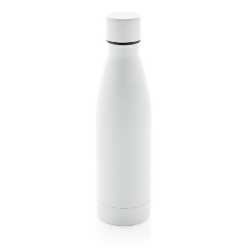 Butelka termiczna 500 ml, stal nierdzewna z recyklingu Biały P433.273 (4)