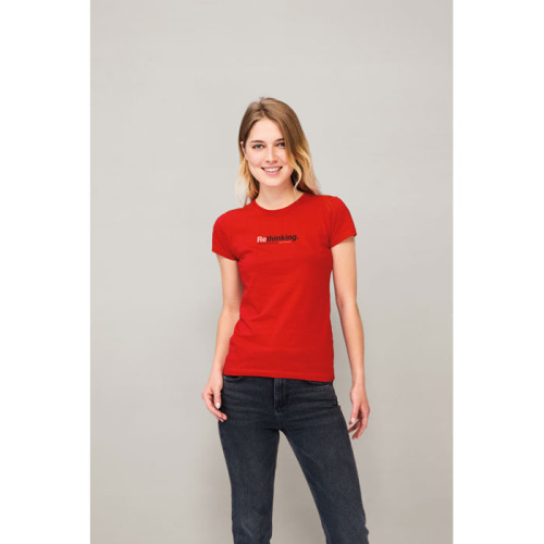 MISS Damski T-SHIRT 150g Biały S11386-WH-L (3)