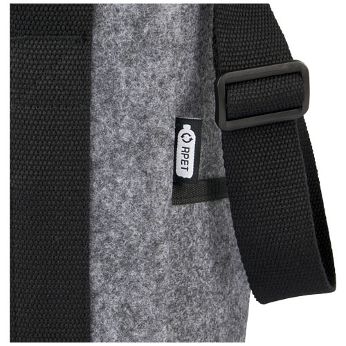 Felta torba termoizolacyjna na butelkę wykonana z filcu z recyklingu posiadającego certyfikat GRS o pojemności 21 l Średnioszary 12066782 (5)