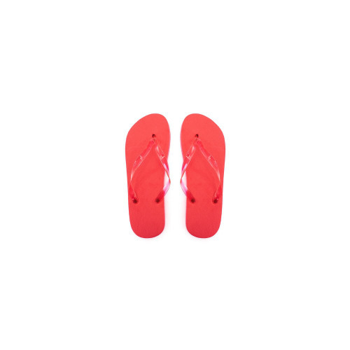 Klapki Czerwony V9614-05F (5)