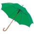 Parasol automatyczny, drewniany NANCY zielony 513109  thumbnail