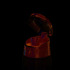 Bidon, butelka sportowa 700 ml z pojemnikiem na lód lub owoce czarny V9891-03 (3) thumbnail