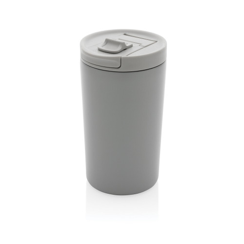 Kubek termiczny 300 ml, stal nierdzewna z recyklingu Szary P435.092 
