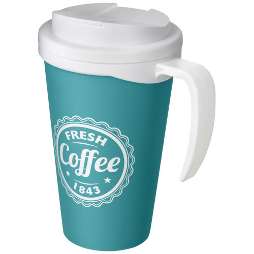 Americano® Grande 350 ml mug with spill-proof lid Błękitny 21042111 (1)