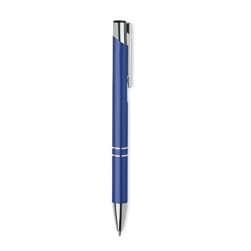 Długopis aluminiowy, recykling niebieski MO6561-37 (1)