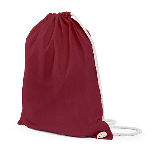 Worek bawełniany Bordowy X6002602 