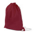 Worek bawełniany Bordowy X6002602  thumbnail