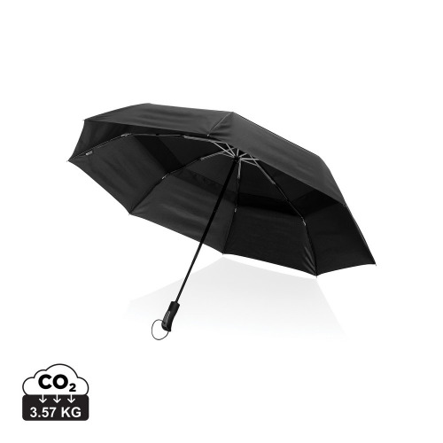 Parasol sztormowy 27" Swiss Peak AWARE™ RPET Czarny P850.331 (8)