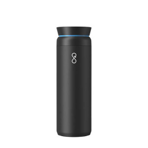 Ocean Bottle Peak Brew 590 ml kubek z recyklingowanej stali nierdzewnej Czarny obsydianowy