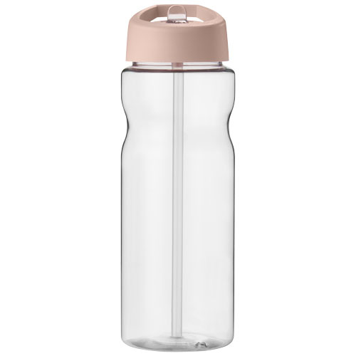 Bidon H2O Base® o pojemności 650 ml z wieczkiem z słomką Pale blush pink 21004967 (2)