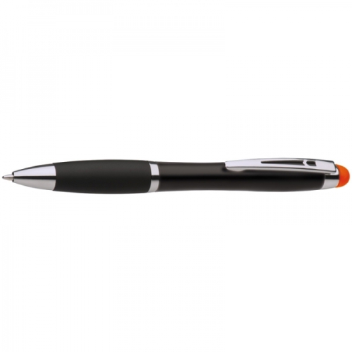 Długopis metalowy touch pen lighting logo LA NUCIA pomarańczowy 054010 (1)