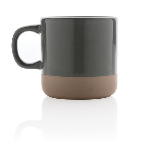 Kubek ceramiczny 300 ml Szary P434.112 