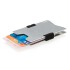Minimalistyczny portfel, ochrona RFID srebrny, czarny P820.462  thumbnail