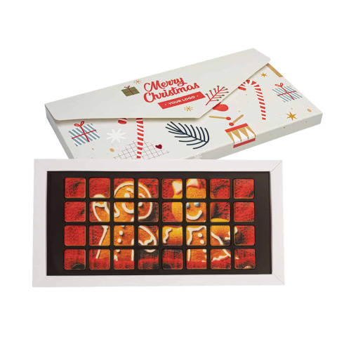 Zestaw Czekoladek Choco Text 4 Linie Print Wielokolorowy S0594P/XM (3)