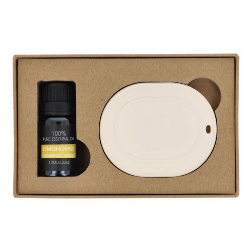 Zapachowy wieszak InSideOut z olejkiem trawy cytrynowej 10 ml Jasnozielony LT57307-N0032 