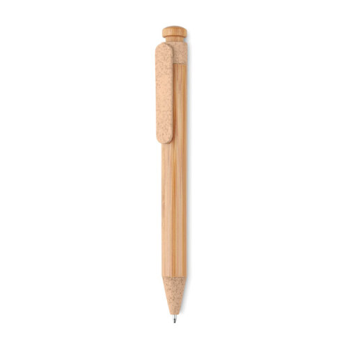 Długopis bambusowy pomarańczowy MO9481-10 (1)