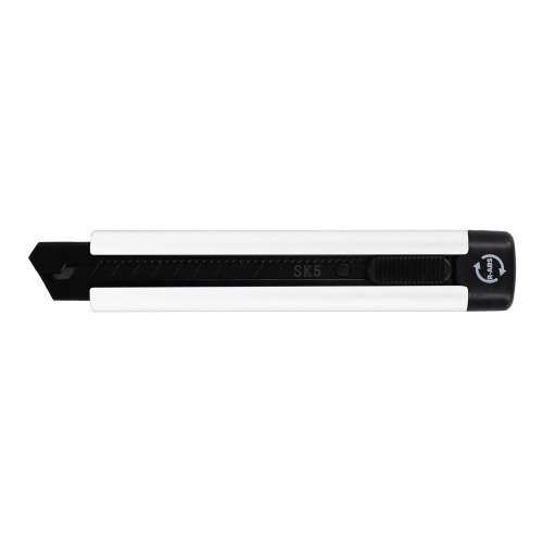 Nóż hobbystyczny z recyklingu ABS Biały LT90734-N0001 (2)