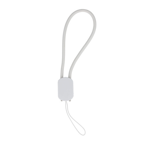 Kabel USB-C wielkości breloczka do kluczy 60 W  Biały LT95663-N0001 