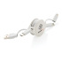 Kabel do ładowania 6 w 1 Biały P302.663 (5) thumbnail