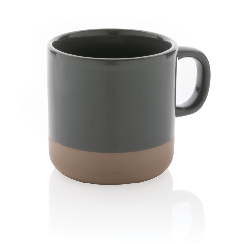 Kubek ceramiczny 300 ml Szary P434.112 