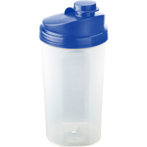 Bidon, butelka sportowa 700 ml, shaker niebieski